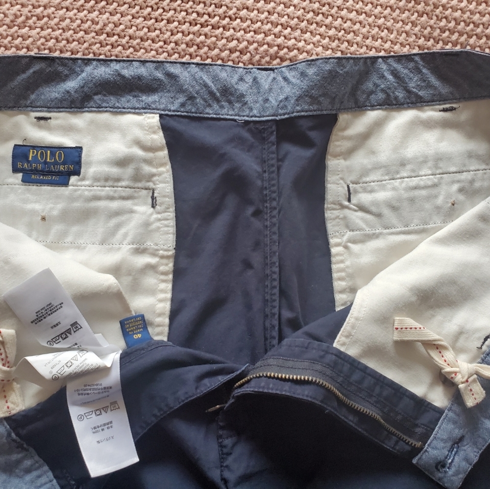 POLO Ralph Lauren khaki shorts mens sz 40 - Picture 3 of 5